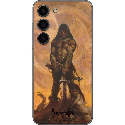 Frazetta Barbarian Galaxy S23 Skin
